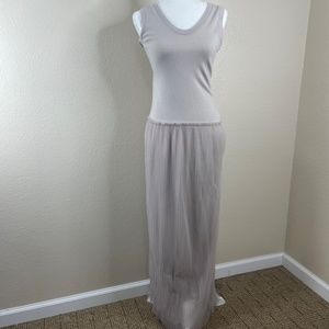Brunello Cucinelli Cashmere Full Length Sleeveless Dress ~ Size Medium